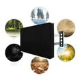 thumbnail image 5 of Weatherproof Dust-Proof Outdoor Tv Cover Black 22-24'' 30-32'' 40-42'' 46-48'' 50-52'' 55-58'' 60-65'' 70-75'' Protect Tv Screen, 5 of 7