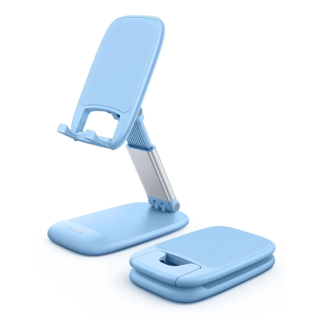 Soporte para teléfono celular Lamicall Blue para teléfonos inteligentes de 4 a 8 pulgadas
