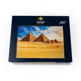thumbnail image 4 of MyPuzzle - The Pyramids In The Sunny Giza Desert Egypt - Premium 1000 Piece Jigsaw Puzzle for Adults, 4 of 6