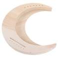 thumbnail image 3 of 1 Set Wooden Lyre Harp Moon Shape Musical Instrument for Beginners Portable Practice, 3 of 8