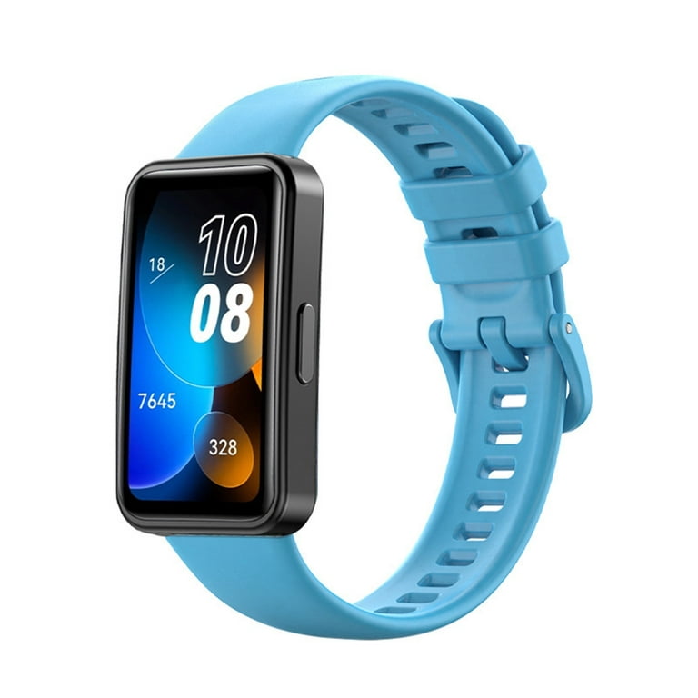 Upgrade Your Sport Experience With Huawei Smart Band 8 Single Color  Silicone Watch Strap Offering Secure Fit & Comfortable Wear All Day Long  Paper Wristbands for 