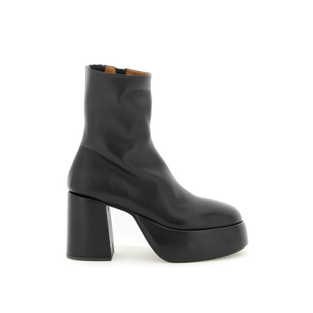 

Marsell Tacplat Leather Ankle Boots Women