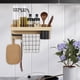 thumbnail image 1 of Estante de Pared de Cocina BLESIY con Ganchos Extraíbles, 1 of 8