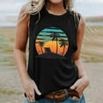 thumbnail image 2 of Tops For Women Trendy Summer Sexy Summer Tops 2025 TrendyWorkout Tshirts Shirts For Women FittedSummer Blouses For Young Women 2025 TrendyWomens T Shirts Casual Loose Fit, 2 of 5