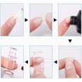 thumbnail image 3 of 5 cortaúñas transparentes, clip de uñas de cristal, clip de extensión de uñas, herramienta de clip de arte de uñas, cortaúñas de gel rápido, 3 of 5