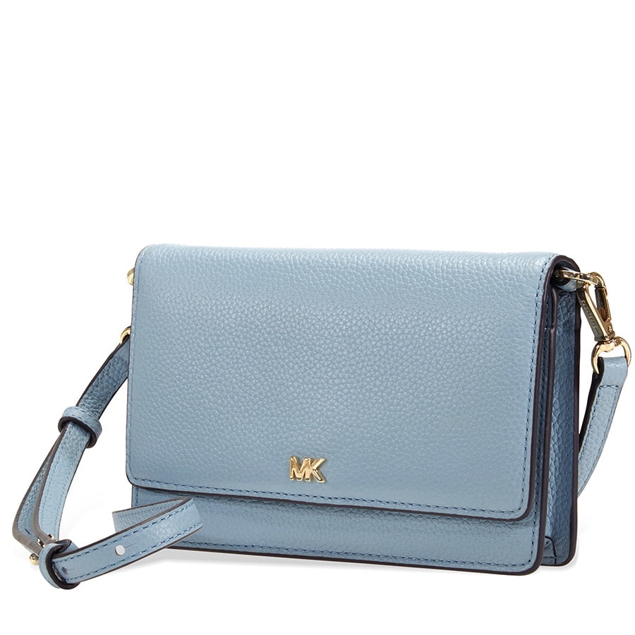 mk pebbled leather convertible crossbody