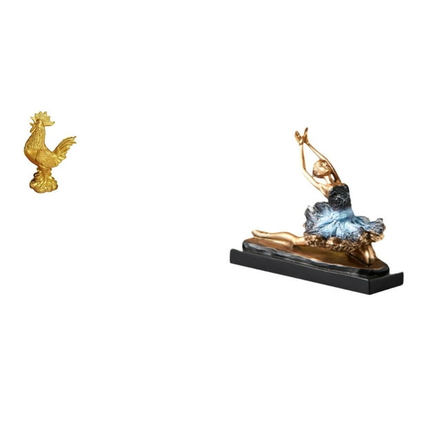 Estatua De Gallo Y Pollo, Decoración Feng Shui Para Cumpleaños, Aniversarios, Inauguración De La Casa Y Figura De Bailarina De Ballet, Regalo Para Decoración De Restaurantes.