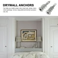 Voiceine 100pcs Drywall Anchor Heavy Duty Drywall Anchor Expansion Bolt