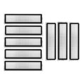 thumbnail image 1 of 8 Pcs Filtre Hepa Lavable Compatible pour Xiaomi Dreame D9 L10 Pro, 1 of 5