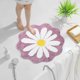 thumbnail image 4 of Cute Bathroom Mats Flower Rugs Absorbent Non Slip Mats Soft Washable Rug Mats For Bedroom Kitchen Bathroom Toilet Floors 26 X 26 Inches, 4 of 6