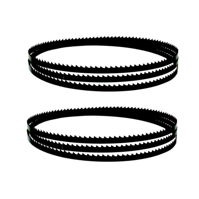 2pcs Bandsaw Blades 2490mm 2240mm 4 6 14 TPI por 6.5 9.5 13 mm de ancho de la banda de la banda Hoja de carpintería de la hoja de la banda