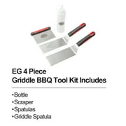 Expert Grill Grilling Accessories BBQ Grill Tools Set, 4 Pieces Stainless Steel Grill Kit