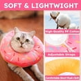 thumbnail image 6 of Pet Cone Collar Soft, Pet Recovery Collar for Wound Healing Cute Donut Adjustable Pet Cones to Stop Licking Comfortable Lightweight Neck Elizabethan Collars for Dogs and Cats After Surgery,L, 6 of 6