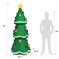 thumbnail image 3 of Gymax 10ft Giant Inflatable Christmas Tree w/4 LED Indoor & Outdoor, 3 of 8