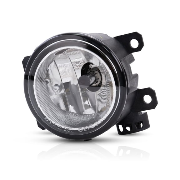 For Jeep Compass 2017 18 19 20 2021 Fog Light Driver OR Passenger Side | Single Piece | Front | CAPA Certified | Round | Replacement For CH2592152, CH2592152C | 68256470AA