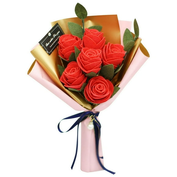 CHOK Bouquet de Fleurs Préservées Naturel Longue Durée Bouquet de Tournesols Préservés avec Boîte-Cadeau Bouquet de Fleurs pour Toujours pour la Fête des Mères la Saint-Valentin Anniversaire Anniversaire