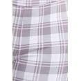 thumbnail image 7 of Plus Size Tummy Control Butt Sculpting Flare Pants With Pockets - Gray, Pink, White, Plaid, 7 of 7