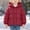 Red, variant on Xdegoge Toddler Kids Winter Puffer Jacket Hooded Thick Warm Coat Windproof Outerwear with Pockets for Boys Girls Fall Padded Parka Down Snow Wear