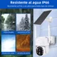 thumbnail image 5 of ANMIVO MX-SD07-4MP-TF32 Cámara De Seguridad Carga solar WiFi 4mp Exterior Impermeable Alarma DOMO 2k resolución Visión nocturna en color con TF Tarjeta de memoria de 32 GB color blanco, 5 of 8