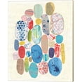 thumbnail image 1 of Great Art Now Geometric Collage I Bright by Courtney Prahl Canvas Wall Art 16W x 20H, 1 of 2