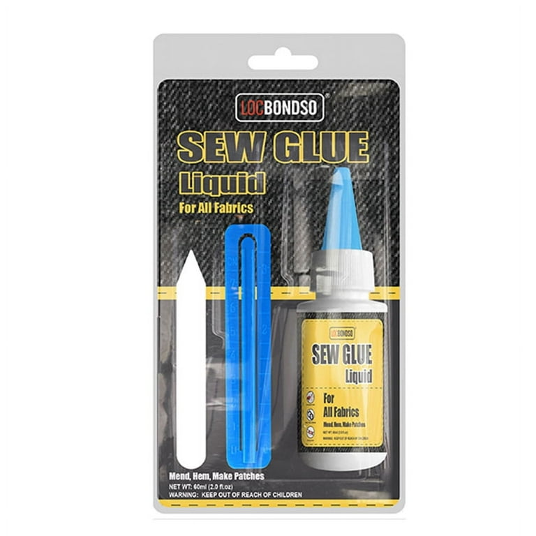 Cheap 50ml Sew Liquid Glue Fix Quick Curing for All Fabrics Clothing  Leather Denim Crafting