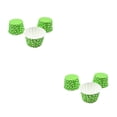 thumbnail image 3 of Injueey 50 Uds tazas de helado 200ml tazones de postre Yogurt congelado contenedores de comida forro envoltorios para pasteles bandeja para Punto/Verde 2piezas, 3 of 6