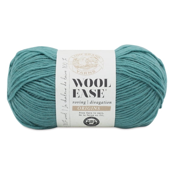 Lion Brand Wool-Ease Roving Origins Yarn-Aqua