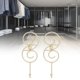 thumbnail image 2 of uds innovador colgador de pared para ropa, abrigo, almacenamiento, gancho, colgador de toallas para baño, oficina, dorado, 2 of 13