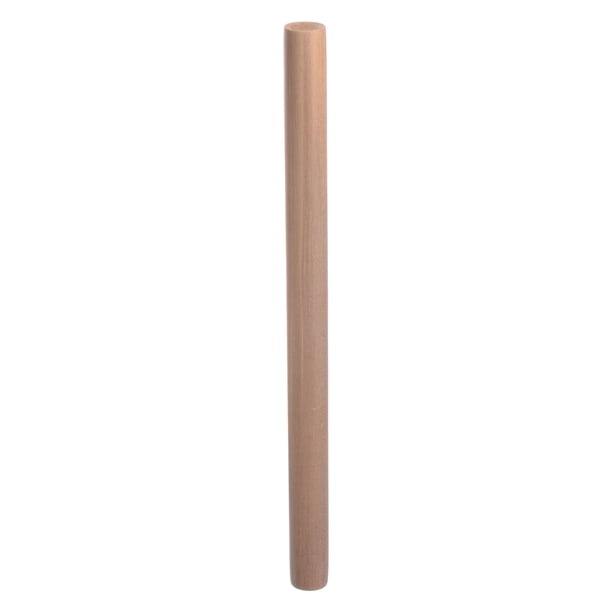 Rodillo de 18.9 x 1.4" de Madera de Haya para Hornear Masa de Pizza