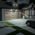 thumbnail image 5 of 25W 3CCT Dual Head Plug-in LED Security Light, Motion Sensor & Dusk to Dawn Floodlight, 3 Lighting Modes, 3000K/4000K/5000K Selectable, ETL&FCC Listed, White, 5 of 9