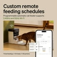 thumbnail image 5 of PETLIBRO RFID Automatic Cat Feeder, Collar Sensor-Activated Personalized Meals, Cats Recognition & Diet Tracking for Multi-Pet Homes and Different Diets, 5G&2.4G Wi-Fi Programmable Cat Food Dispenser, 5 of 12