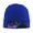 Blue, variant on Space Galaxy Winter Beanie Hats for Men Women Warm Cozy Knitted Cuffed Skull Cap Navy Blue
