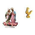 thumbnail image 1 of Letrero de mesa de pollo, adorno acrílico, escultura de resina, figura decorativa de escritorio, patrón vívido, adecuado para estantería, oficina, dec, 1 of 8