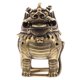 thumbnail image 2 of Reborde de metal Quemador de incienso purificador de aire Quemador de incienso antiguo Quemador de incienso Estatua de Feng Shui Quemador de incienso chino, 2 of 3