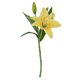 thumbnail image 2 of Flores artificiales de Gardenne, flores de seda falsas, ramas artificiales con tallo, hojas verdes, arreglos florales para bodas, fiestas, decoración de jardín interior y exterior., 2 of 8