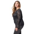 thumbnail image 5 of Jessica Simpson Women's and Women's Plus Sarah Lace Mesh Top, Sizes XS-4X, 5 of 5
