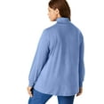 thumbnail image 4 of Woman Within Women's Plus Size Perfect Long Sleeve Turtleneck Shirt, 4 of 4