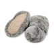 thumbnail image 1 of Pantuflas térmicas tipo botines Fruit of the Loom con peluche gris para 18-24 meses, 1 of 4