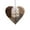 1 x Bird Nesting Heart Set_02, variant on Natural Fiber for Bird Nest - Alpaca Fiber Nesting Material Wool Bird Nest Finch Jute Fiber Loose Bedding Substrate for Laying Eggs,Resting Materials for Birds, Hummingbird Parakeet(1 PC)