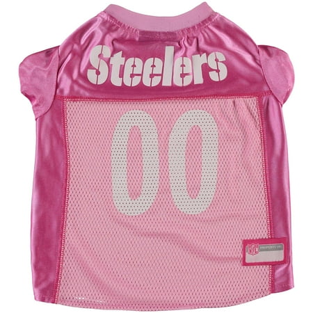 - Pittsburgh Steelers Mesh Dog Jersey - Pink