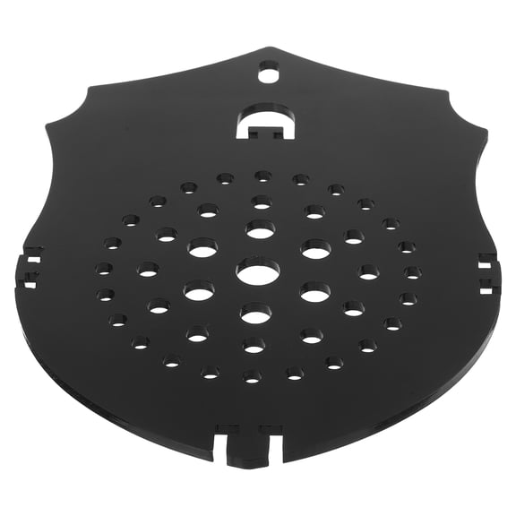 Soimiss Indoor Plant Holder Fern Planting Board Black Acrylic Wall Mounting Home Decor Indoor 1Pcs