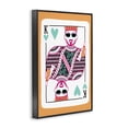 thumbnail image 3 of Stupell Industries Eclectic King of Hearts & Drink Black Framed Giclee Art, 12 x 18, by JJ Design House LLC, 3 of 8