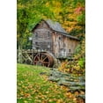 thumbnail image 2 of Galloimages Online 11x14 White Modern Wood Framed Museum Art Print Titled - Grist Mill-Vert With Fg 1, 2 of 4