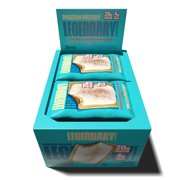Legendary Cinnamon 20g Protein Pastry 10 pack, Low Carb Snack Pack to Go, Gluten free and <1g Sugar