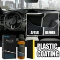 thumbnail image 4 of EUDIDV Leather Repair 50ML Car Plastic Restorer,Nano Plastic Refreshing Back To Black Car Plastic Revitalizing Coating Agent,Plastic Parts Refurbish Agent,Black Plastic Restorer Restoration Cream, 4 of 7