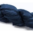 thumbnail image 4 of 100g Recycled Sari Silk Ribbon Yarn, Jewelry Making Trim - Prussian Blue, 4 of 5