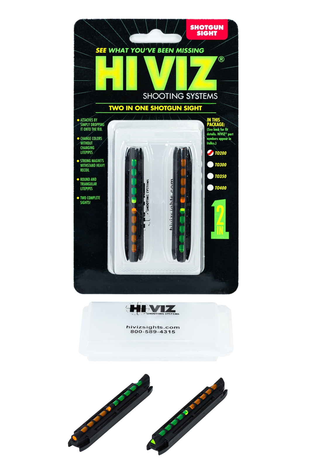 HIVIZ Sight Systems Magnetic Combo Sight .171" to .265"