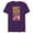 Purple, variant on Marvel Captain Marvel Mighty Tough Mom Birthday Mother’s Day - Short Sleeve Blended T-Shirt for Adults - Customized-Yellow