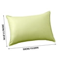thumbnail image 3 of Waterproof Outdoor Rectangle Pillow Cover | Weather Resistant Cushion Protector | Solid Color Backrest Pillow Cover for Patio, Garden, Pool Furniture, 3 of 9