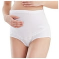 thumbnail image 2 of TUWABEII Women's Maternity Underwear,Women High Waist Pregnant Woman Underwear Pregnant Breathable Female Underwear, 2 of 8